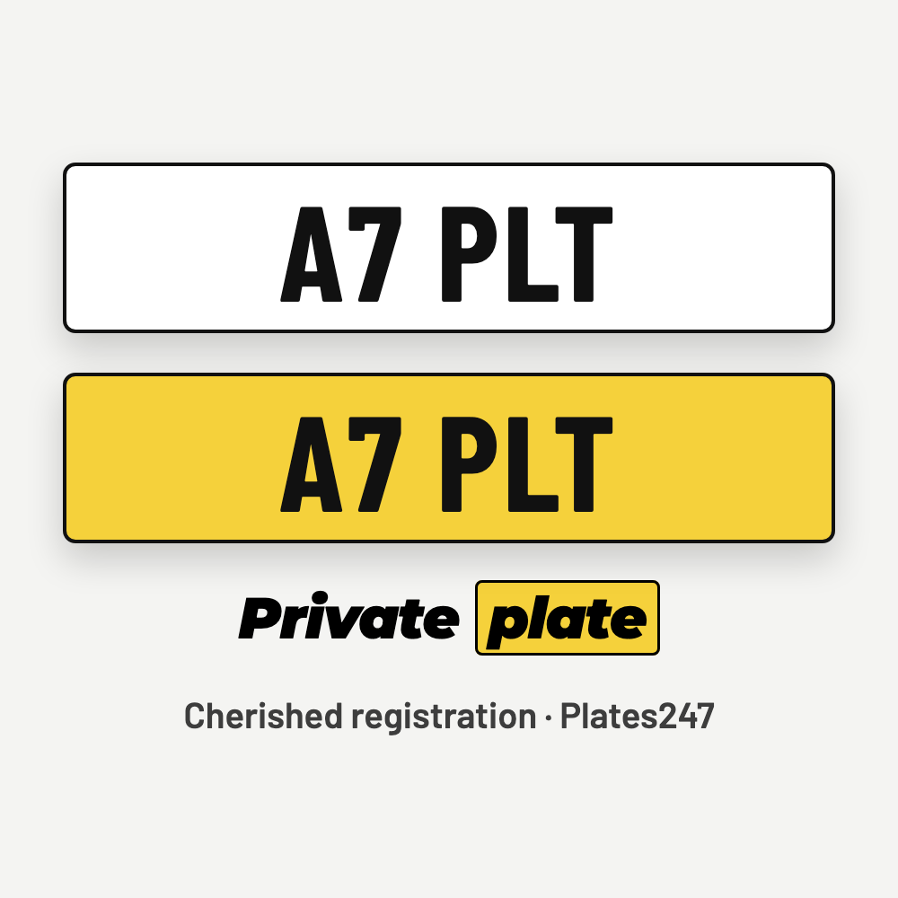 Plates247 A7 PLT